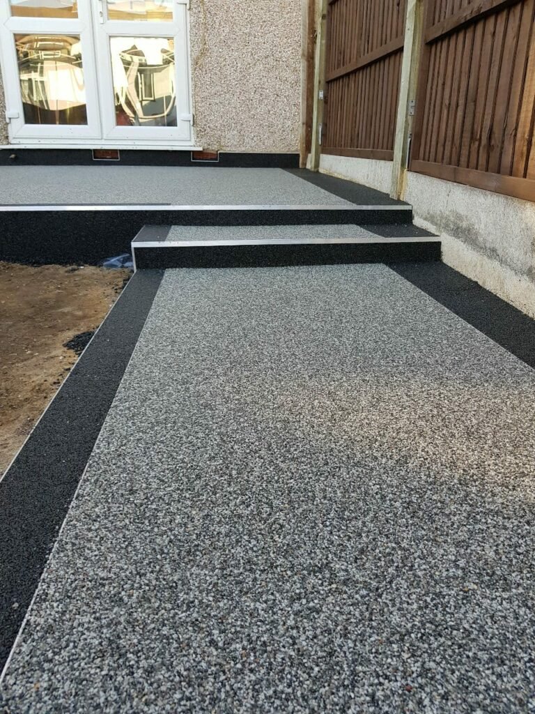 Resin paths