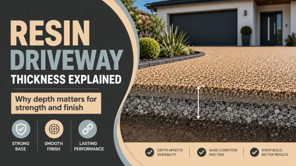 Resin Driveway Thickness